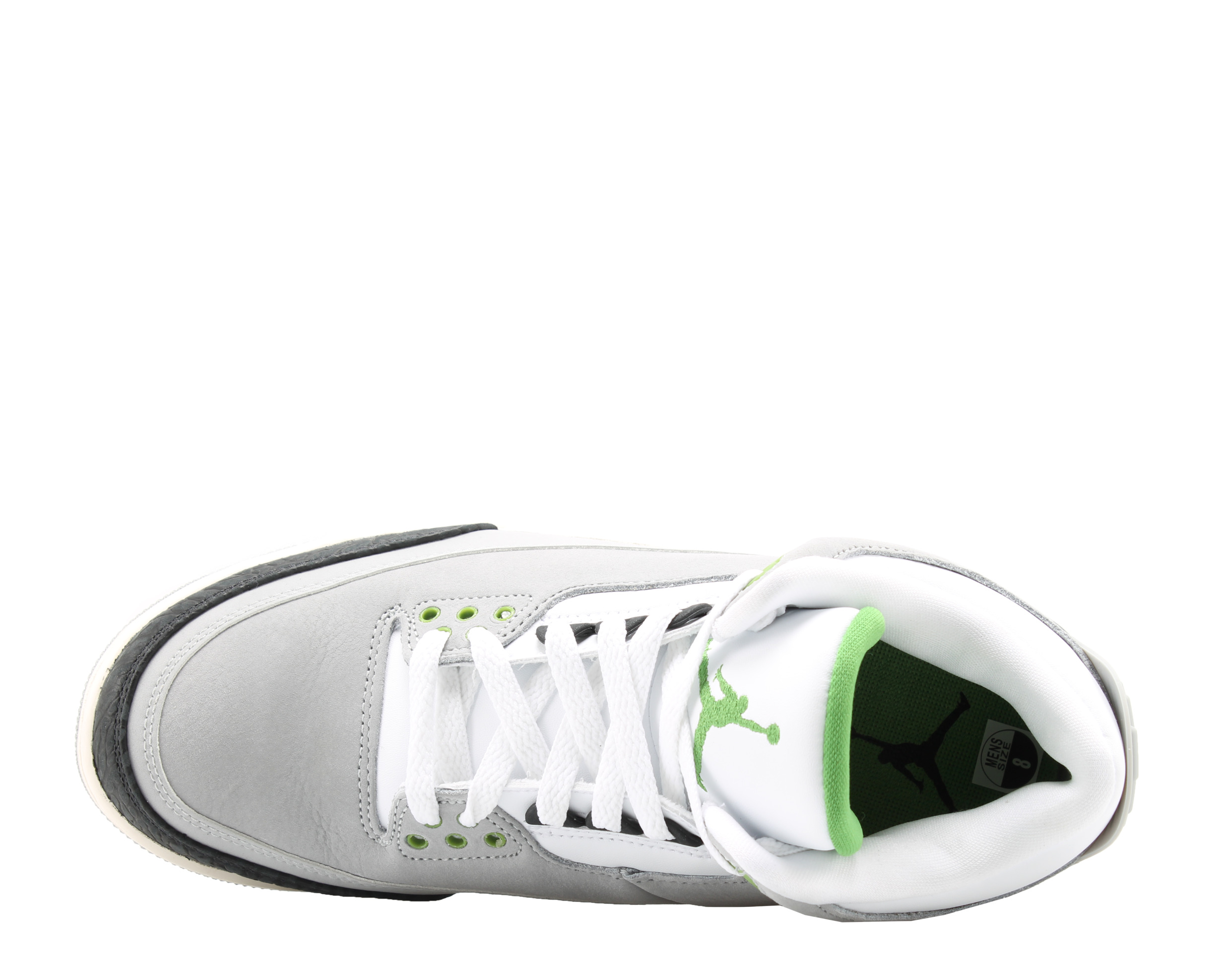 Air jordan retro chlorophyll Light smoke grey black and white 11.5 Jordan 3  main image 4
