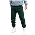 thumbnail image 1 of WEAIXIMIUNG Pantalon Noir Homme Coupe Ajustée Fuselé Hommes Automne et Hiver Mode High Street Loisirs Ample Sports Plein Air Course Chandail Pantalon Pantalon Pantalon, 1 of 4