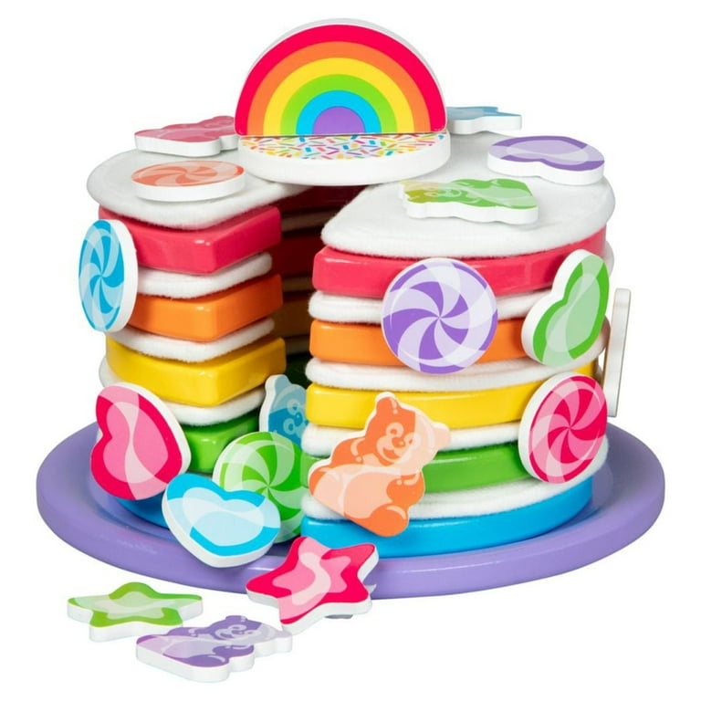 Melissa and doug birthday fashion cake set