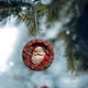 thumbnail image 1 of Christmas Decoration Flat Christmas Tree Style Home Decoration Car Ornaments, 1 of 9