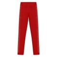 thumbnail image 5 of TiaoBug Kids Girls Figure Skating Pants High Waist Tights Gymnastic Leggings Pants Training Wear Burgundy 8, 5 of 6