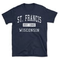 thumbnail image 1 of St. Francis Wisconsin Classic Established Men's Cotton T-Shirt, 1 of 1