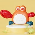 thumbnail image 1 of Baby Musical Toy   with Music LED Lights Electronic Toys   Crab Toddlers Interactive Learning Early Educational Development  Educational Toys  Early Educational Machine Bedtime Story Sing, 1 of 11