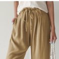 thumbnail image 3 of Pantalones rectos para mujer, pantalones rectos para mujer, pantalones rectos elásticos sueltos, pantalones sueltos para mujer, confiabilidad excepcional, 3 of 6