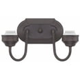thumbnail image 1 of Two-Light Oil Rubbed Bronze Interior Wall Fixture, 1 of 1