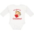 thumbnail image 3 of Inktastic Wild About my Grandma Boys or Girls Long Sleeve Baby Bodysuit, 3 of 5