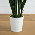 thumbnail image 6 of Nearly Natural Sansevieria Artificial Potted Plant - 5' - Green, 6 of 7