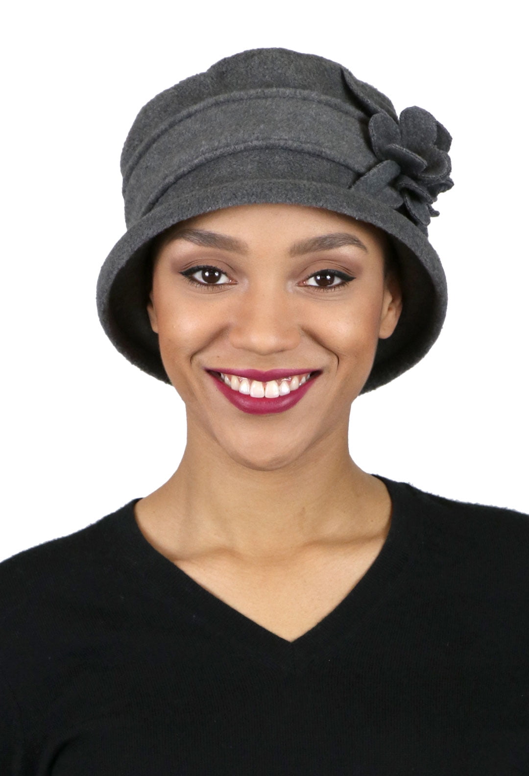 Lizzy Luxury Fleece Cloche Hat for 