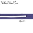 thumbnail image 3 of Unique Bargains 43.3' Non-Slip Tennis Racket Overgrip Tape Wraps with Ridges Purple 6 Pack, 3 of 6