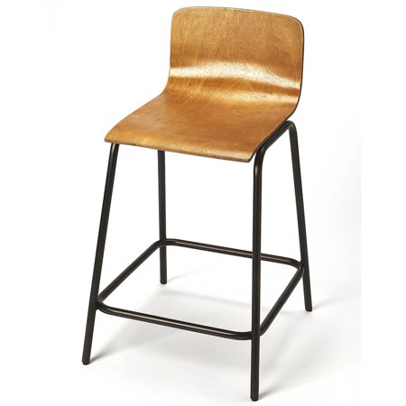 Butler Specialty 24 Counter Stool In Brown And Black Walmart Com
