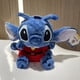 thumbnail image 2 of Nuevo estilo original Disney Combat Position Stitch 25cm Peluche Muñeco de peluche Lindo Lilo & Stitch Regalo de cumpleaños y Navidad para niños, 2 of 5