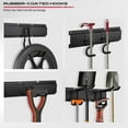 thumbnail image 3 of 64" Heavy Duty Garage Tool Organizer Wall Mount - 300lbs Capacity, Adjustable Hooks, Anti-Rust, 3 of 8
