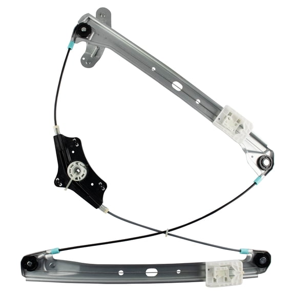 TRQ Front Left Window Regulator For 2015-2019 Volkswagen e-Golf Golf R VW1350123 WRA65613