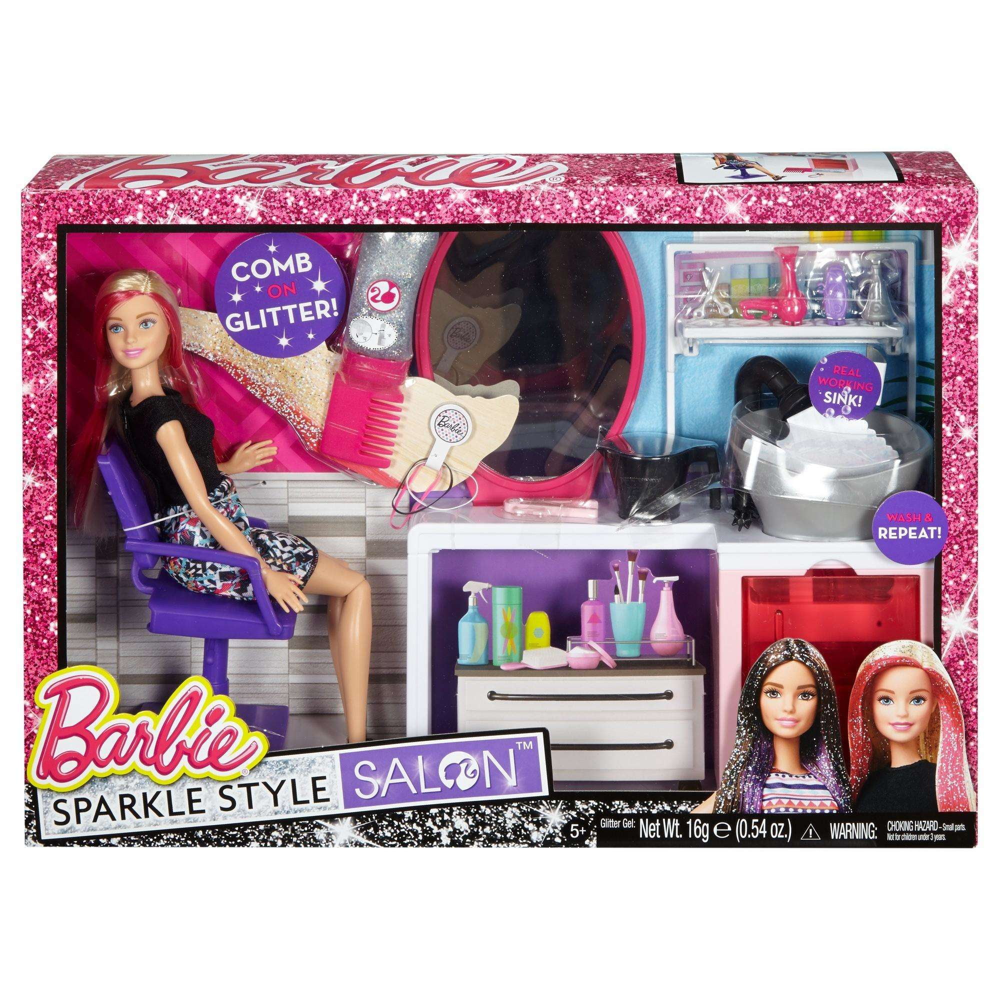 barbie hair salon walmart