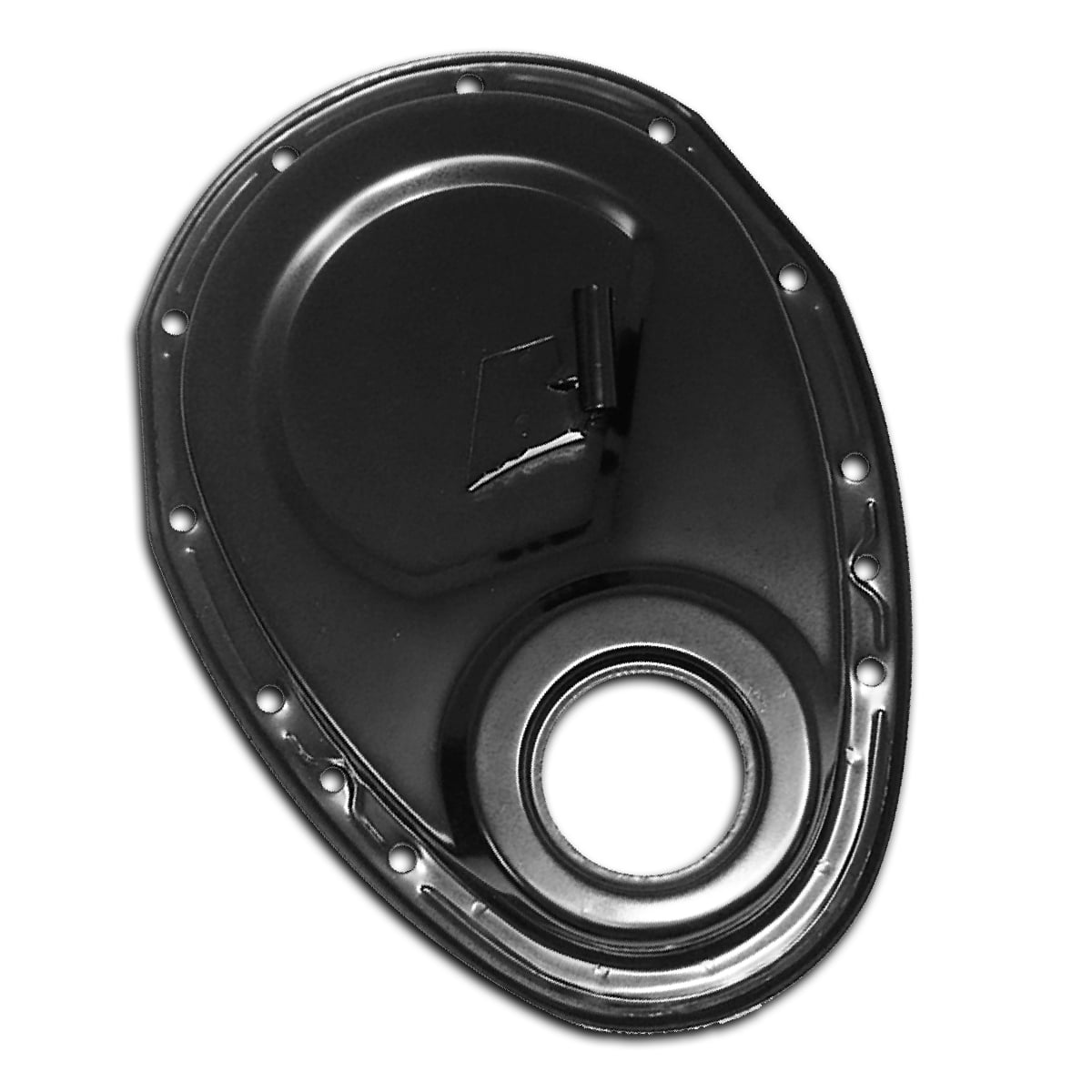 For 5595 Chevy SB 283 305 327 350 400 Timing Chain Cover W/ Timing Tab