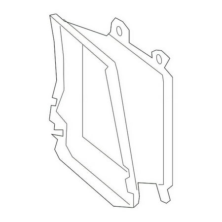 Genuine OE Audi Air Duct - 4M0-121-334-E
