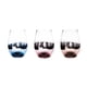 thumbnail image 1 of Copas de vino sin tallo, copas de cristal con diseño de grietas de hielo sin plomo, realzan los aromas y son aptas para lavavajillas, para agua caliente, leche, vino blanco y más, 1 of 6