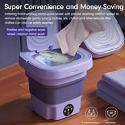 Mini Washing Machine 8L Folding Portable Sterilization Drying Laundry Machine
