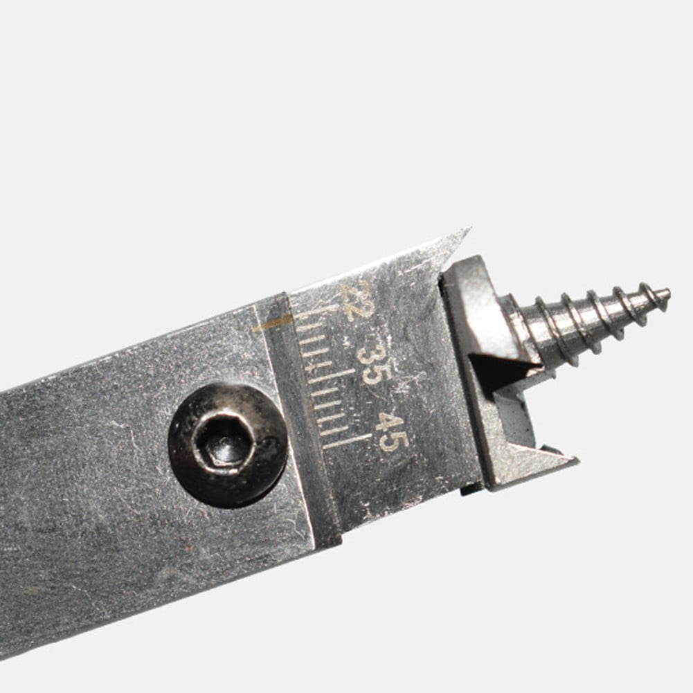 15-45mm 22-75mm Adjustable Spade Bit Tool Flat Woodworking Drill Bits Set Silver For Different Woodworking Needs​ Hole Opener