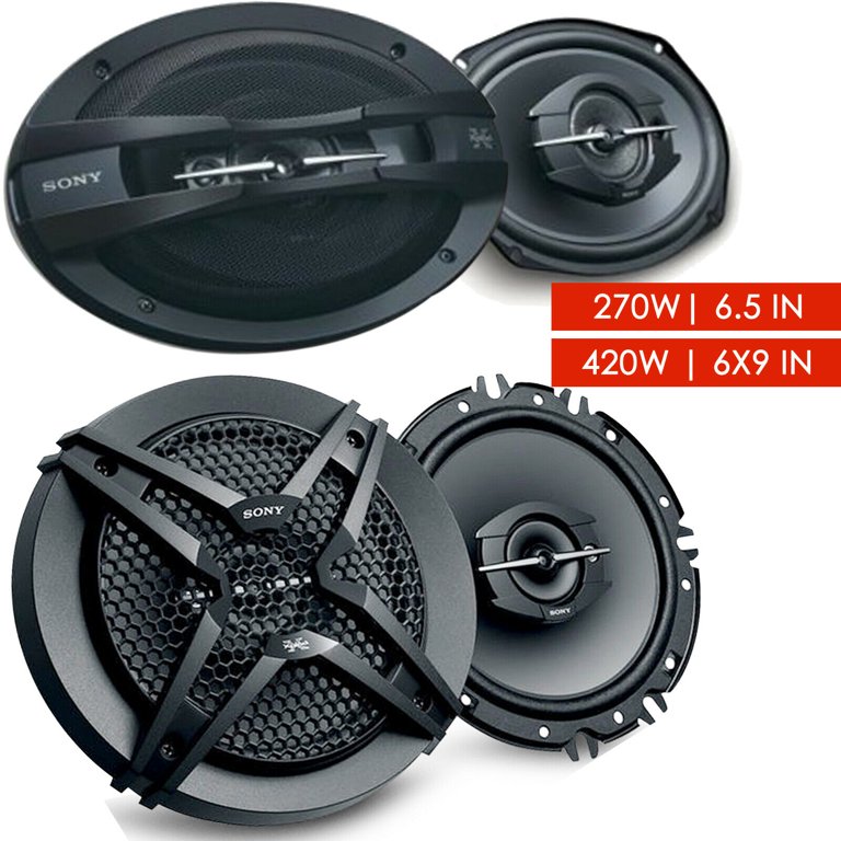 2X SONY XS-GTF1639 6.5