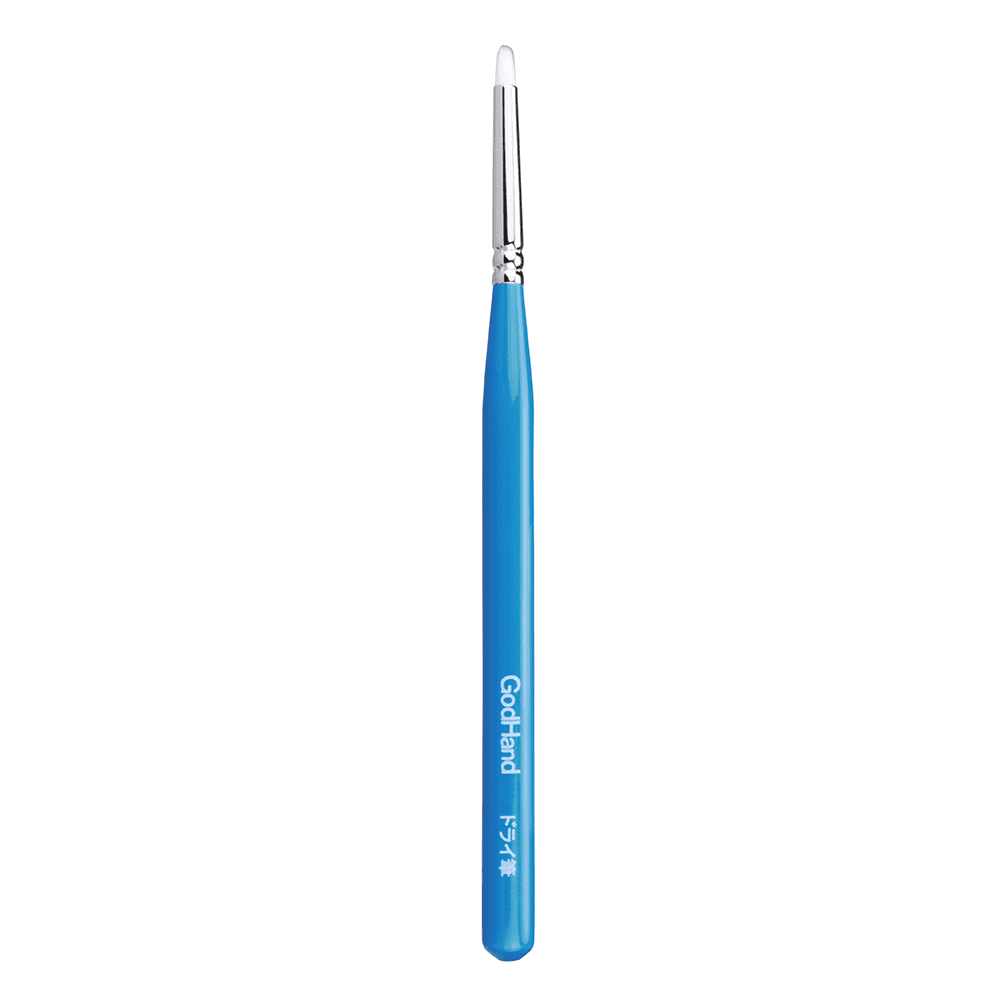 GodHand EBRSP-DR Brushwork PRO Hobby Dry Brushing Paint Brush w/ Cap