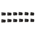 thumbnail image 2 of Mini pinzas para el cabello Zulema 12 piezas Negro, 2 of 8