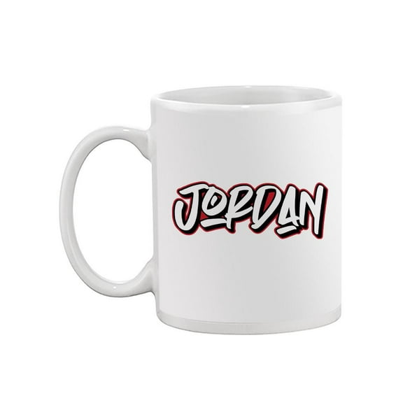 Jordan Text Mug - SPIdeals Designs,