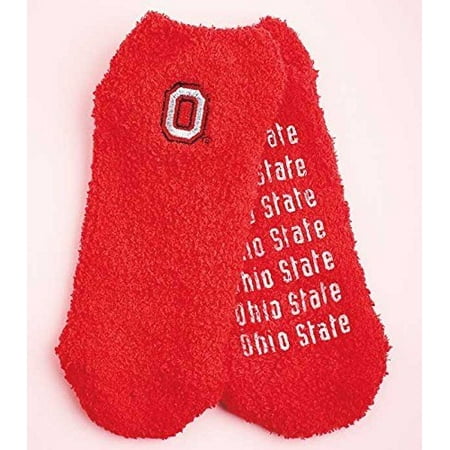 Super Soft Collegiate Slipper Socks Ohio State Walmart Com