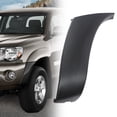 thumbnail image 2 of PIT66 New Front Driver Side Left Bumper End Cap Fit For 2005-2011 Toyota Tacoma Black, 2 of 9