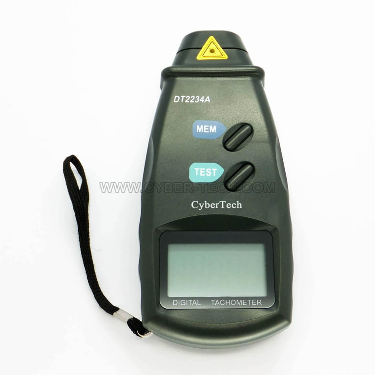 Digital Photo Laser Tachometer Non Contact Tach RPM Meter