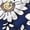 Blue-C, variant on Womens Short Sleeve Wrinkle V-neck T-shirt Hawaiian Style Print Loose Breathable Casual Shirt Blue-C L(L)