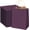 Purple, variant on 100 Pack 8x4.75x10 Inch Plain Medium Paper Bags with Handles Bulk, Brown Kraft Craft Gift Bags, Grocery Shopping Retail Birthday Party Favors Wedding Sacks (Natural Brown, 100pcs)