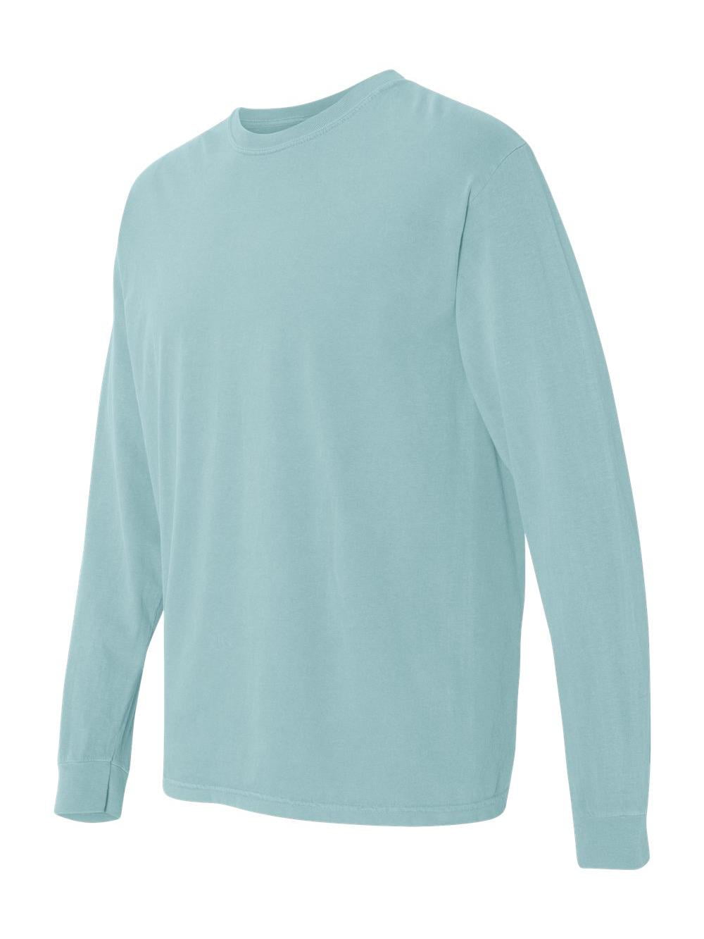 Garment Dyed Heavyweight Ringspun Long Sleeve T-Shirt - 6014 - Walmart.com