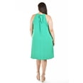 thumbnail image 3 of Vestido halter Roman Fashion / Tallas Extras, 0668 (Verde) verde 42, 3 of 5