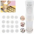 thumbnail image 1 of Electric Ie Press Gun,ie Ma Kit, Electric Ie Rating Tool 12 Discs And 4 Tips ,for Diy Ie Maker And Cake Cak, 1 of 4