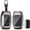 Type-A-Short-Keychain, variant on Key Fob Cover Compatible with Fit for Jaguar XJ XF XE XEL XFL F-Type F-Pace 2025-2026 Carbon Texture Metal Key Shell Clear Front Cover Keychain