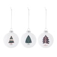 thumbnail image 5 of Melrose Christmas Tree Christmas Ball Ornaments - 3.25" (83mm) - 6ct, 5 of 6