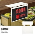 thumbnail image 5 of HEANUJJ Transparent Acrylic Sign Holders for Retail Stores, Clear Display Stands for Supermarkets, Malls, and Commercial Use, 5 of 8
