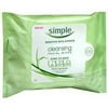 Simple Kind to Skin Facial Wipes, Cleansing 25 ct