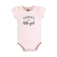 thumbnail image 4 of Hudson Baby Infant Girl Cotton Layette Set, Girl Daddy Pink Navy, 9-12 Months, 4 of 6