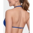 thumbnail image 3 of Nimiah Women's Workout Sports Bras Fitness Backless Padded Low Impact Bra Yoga Crop Halter Top, 3 of 6
