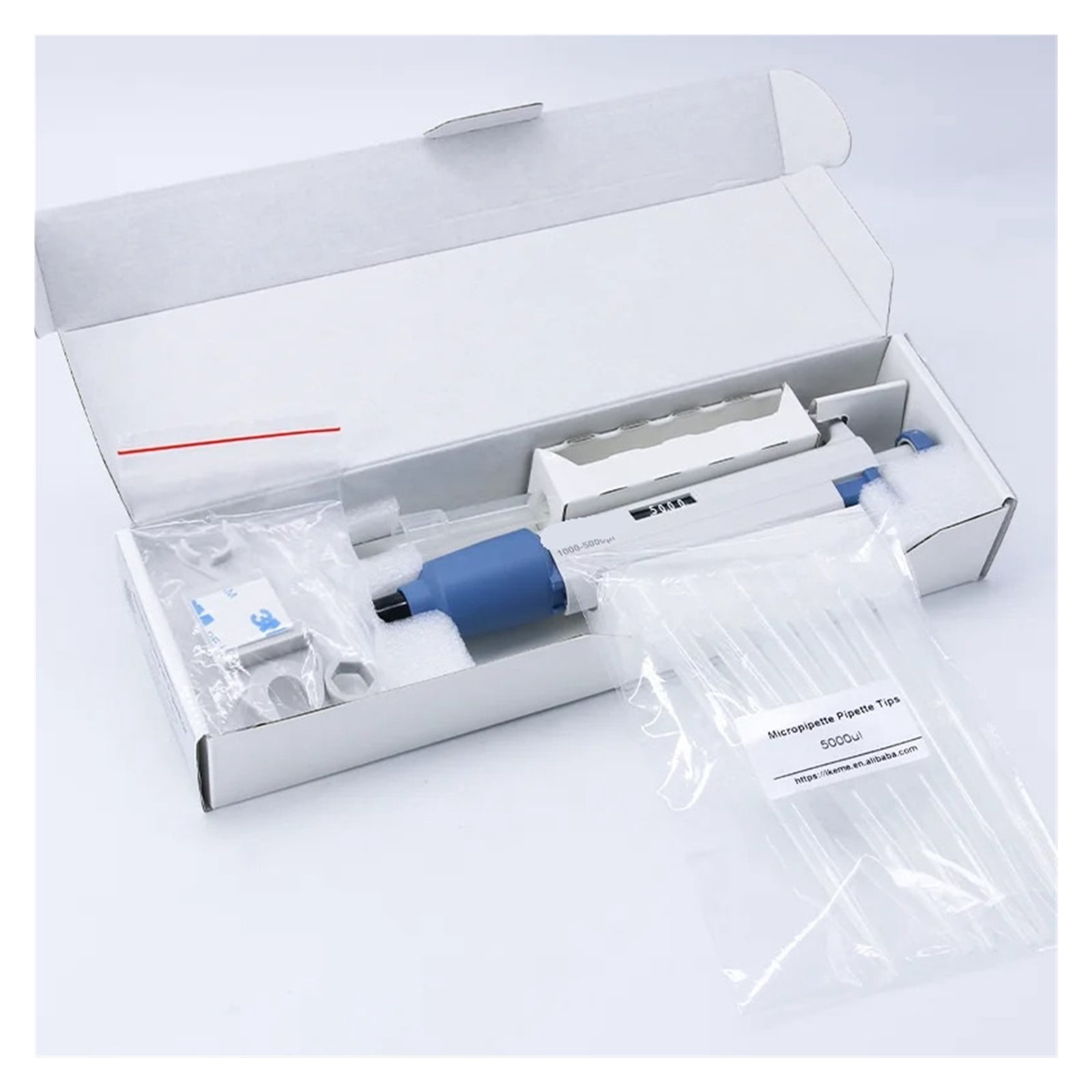 100:1000ul Micropipette Sample Injection Dispenser Digital Single Channel Adjustable Laboratory Pipette Gun ,Precision & Accuracy