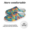 thumbnail image 6 of Goofa Colorful Fish 1 Print Womens Mens Cotton Lightweight House Slippers , Washable Home Slippers,Indoor Comfy Bedroom Cozy Slippers-44/45, 6 of 7