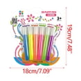 thumbnail image 2 of VALSEEL Clearance DIY Bubble Popcorn Drawing Pens Puffy Bubble Pen Puffy 3DArt Safe Pen, Popcorn Pens, Magics Colour DIY Bubble Popcorn Drawing Pens For Greeting Birthday, 2 of 3