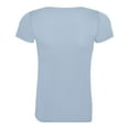 thumbnail image 2 of Just Cool Womens Sports Plain T-Shirt, 2 of 3
