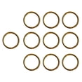 thumbnail image 4 of lionlar Bulk 10Pcs Solid Brass Split Key Keychain Key Holder Keys 12mm-35mm - Gold,, 4 of 8