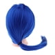 thumbnail image 4 of Cabeza de maniquí de práctica Macarena para peinado de Cabello 26cm Azul, 4 of 8