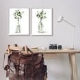 thumbnail image 2 of Eucalyptus Herbal Bouquet Arrangement Botanical & Floral Graphic Art White Framed Art Print Wall Art, Set of 2, 2 of 8