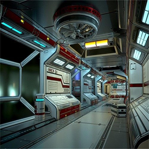 Aofoto 10x10ft Cabin Space Station Interior Backdrop Science Fiction Aerospace Spacecraft Photography Background Boy Kid Girl Artistic Portrait Spaceport Photo Studio Props Video Drops Vinyl Wallpaper Walmart Com Walmart Com