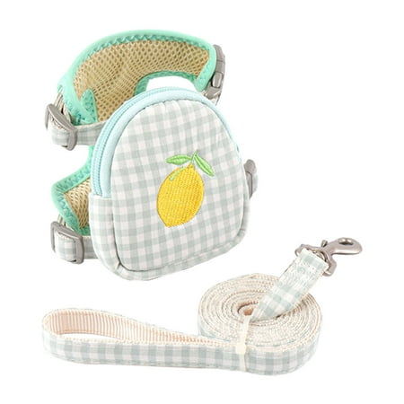 CIYISON Dog Backpack No-Pull Pet Harness Vest with Saddle Bag Backpack for Traveling Dog Self for Carrier Backpack Camping Hikin